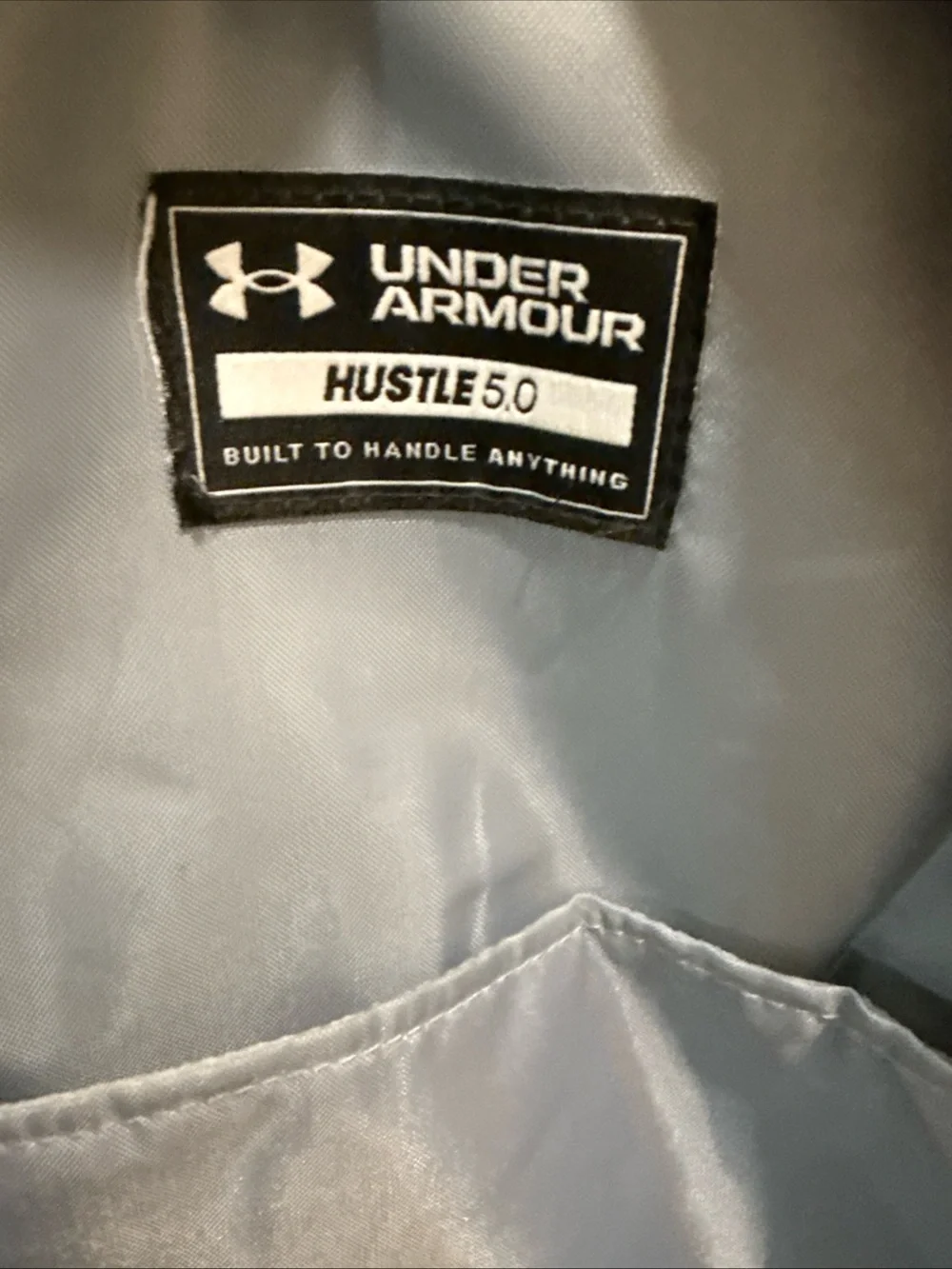 Under Armour Gray and Black Men’s Backpack excellent travel